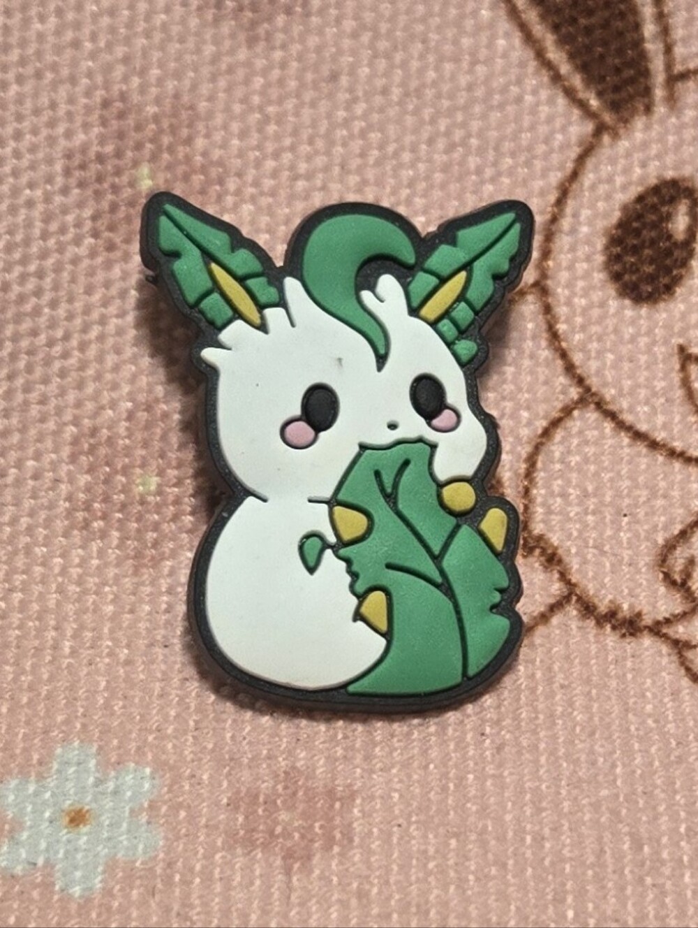 3/$10 Leafeon Curled Up Croc Charm